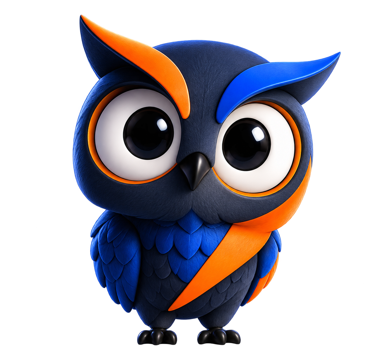 Filly, onze vrolijke 3D-uilmascotte